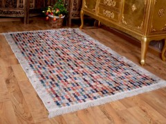 Carpet - Latex Non-Slip Base Digital Print Velvet Carpet Bodrum 150x220 Cm 100258427 - Turkey