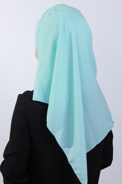 4 Draped Hijab Shawl Water Green 100285089