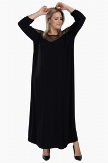 Plus Size Long Sleeve Lace Long Sleeve Dress 100276551
