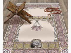Prayer Rug - Sajjade - Bouquet Velvet Prayer Rug 100260355 - Turkey