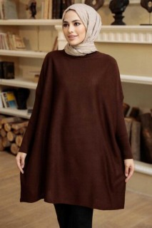 Clothes - Brown Hijab Tunic 100344912 - Turkey