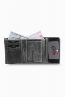 Crazy Gray Women's Wallet With Coin Compartment 100346120