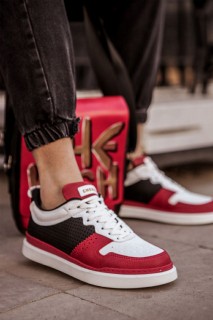 Shoes - Men's Shoes RED/WHITE/BLACK 100342072 - Turkey
