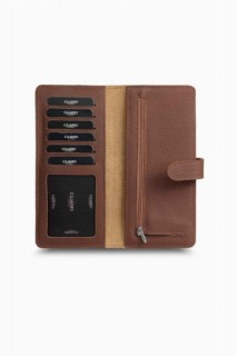 Guard Matte Tan Leather Phone Wallet with Card and Money Slot 100345759