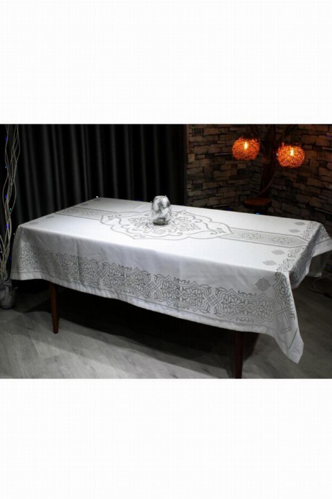 Miranda Tablecloth Gray 100330812