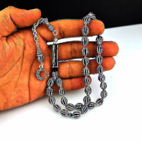 Splitting Silver Turning Erzurum Oltu Stone Rosary 100349911