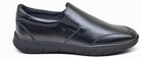 SHOEFLEX COMFORT SHOES - BLACK K SY - MEN'S SHOES,Leather Shoes 100325174