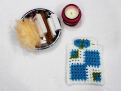 Tamarisk Embroidery Cotton Satin Duvet Cover Set Cream Plum 100330876