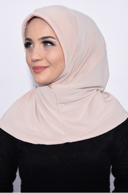 Practical Sequin Hijab Beige 100285496