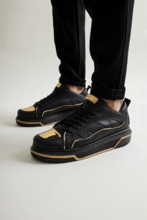 Daily Shoes - Men's Shoes BLACK/GOLD 100342178 - Turkey