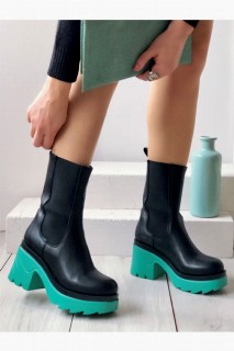 Vave Black Green Boots 100343989