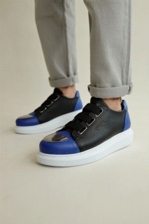 Daily Shoes - Mens Shoes BLACK/SAX BLUE 100342204 - Turkey