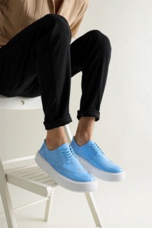 Patent Leather Men's Shoes BLUE 100342120