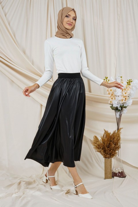Skirt - Women's Oversized Skirt 100326088 - Turkey