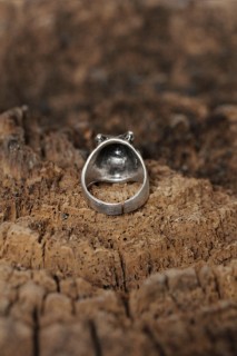 Adjustable Wolf Design Men's Ring 100319084