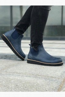 Men's Boots NAVY BLUE 100341930