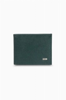 Wallet - Diga Green Saffiano Portefeuille pour homme en cuir classique 100345920 - Turkey