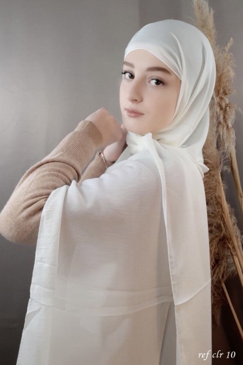 Woman Bonnet & Hijab - حجاب جاز بريميوم فانيلا - Turkey