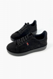 Bonitas Black Suede Sneakers 100344206