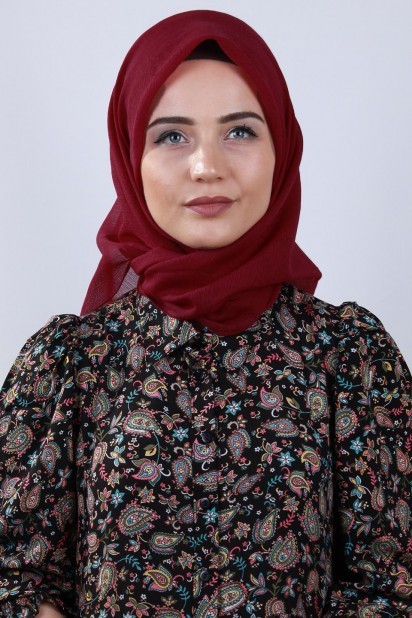 Woman Hijab & Scarf - Princess Scarf Cherry 100282832 - Turkey