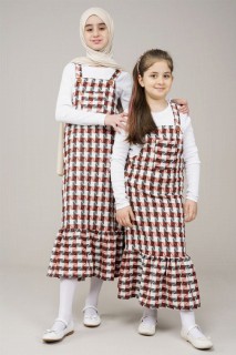 Daily Dress - Robe gilet de jardinier à bretelles pour jeune fille 100325637 - Turkey