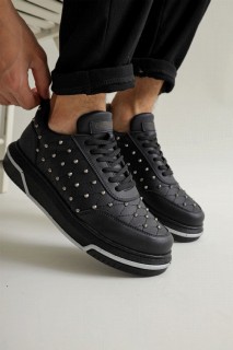 Shoes - Men's Shoes BLACK/SILVER 100342109 - Turkey