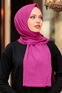 Other Shawls - Châle Hijab Fushia 100339365 - Turkey