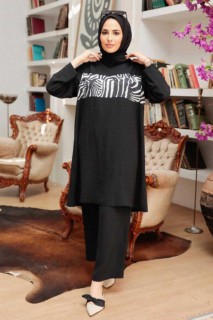 Cloth set - فستان بدلة حجاب أسود 100341274 - Turkey