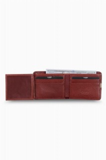 Taba Sport Striped Leather Men's Wallet 100345317