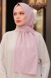 Other Shawls - Powder Pink Hijab Shawl 100339362 - Turkey