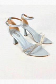 Sage Baby Blue Heeled Shoes 100344184