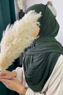 Sandy Premium - Hijab prêt à nouer Vert Foncé - Turkey