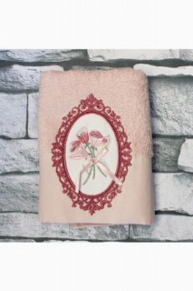 Dowry Land Frame Embroidered Dowery Towel Powder 100330291