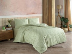 Bedding - Dowry Land Ellipse Double Duvet Cover Set Green 100332394 - Turkey