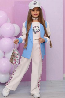 Outwear - Veste blazer garçon avec ficelle Hello Kitty 100328449 - Turkey