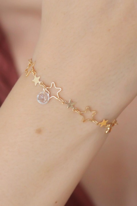 jewelry - Gold Color Star Figure Women Bracelet 100328004 - Turkey
