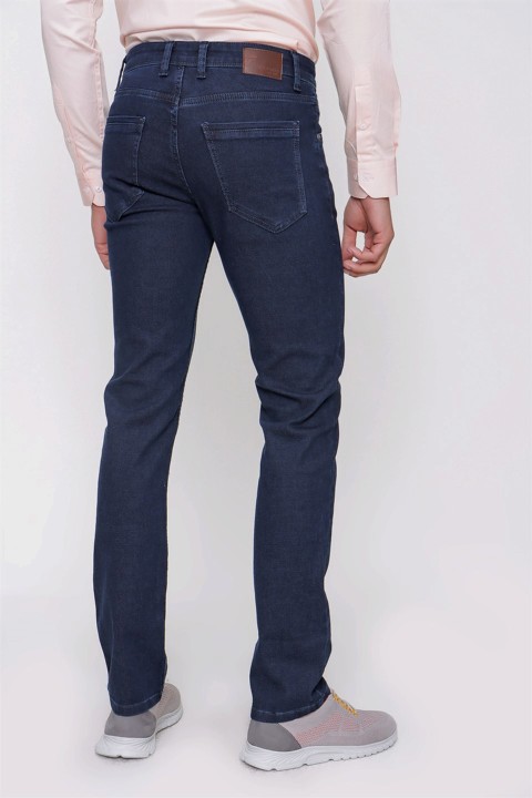 Men's Navy Blue Arteon Dynamic Fit Casual Fit 5 Pocket Denim Jeans Pants 100350840