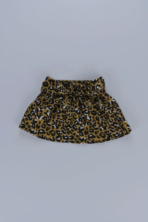 Woman Clothing - Jupe fille motif léopard 100342721 - Turkey
