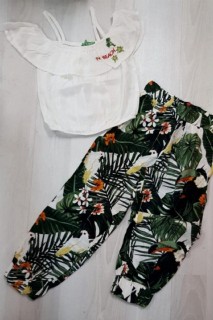 Outwear - Maillot de corps vert Palm Beach pour garçon 100326778 - Turkey