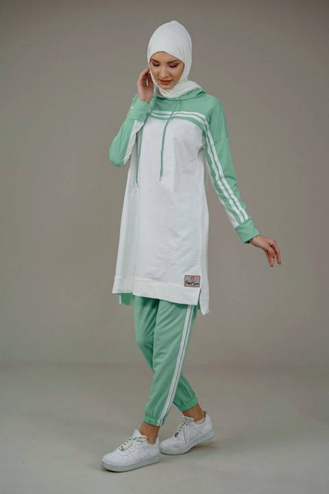 Women's Piping Detailed Tracksuit Set 100342613