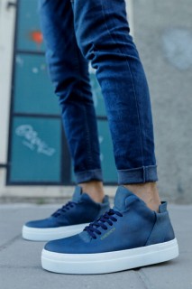 Boots - Men's Shoes NAVY BLUE 100341787 - Turkey