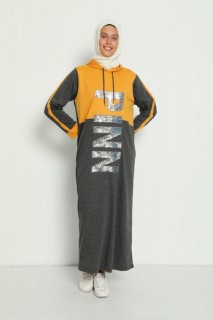 Daily Dress - Women's Sequin Detailed Sports Dress 100325583 - Turkey