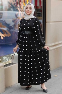 Clothes - فستان حجاب أسود 100341757 - Turkey