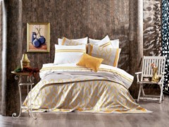 Bed Covers - Dowry Land Elenor 4 Piece Bedspread Set Beige Blue 100332009 - Turkey