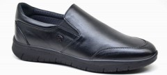 Sneakers Sport - BATTAL SHOEFLEX COMFORT - BLACK K SY - MEN'S SHOES,Leather Shoes 100325367 - Turkey