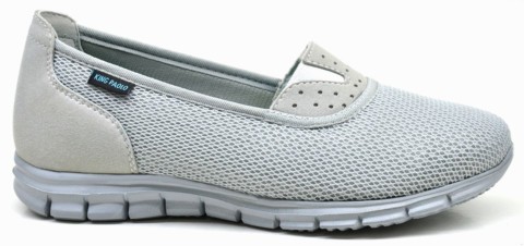KRAKERS CASUAL - LIGHT GRAY - WOMEN'S SHOES,Textile Sneakers 100325246
