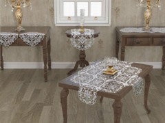 Kitchen-Tableware - Ensemble de salon de luxe en velours étoilé 5 pièces 100280215 - Turkey