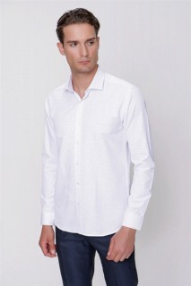 Shirt - قميص Saldera Slim Fit Slim Fit أسود للرجال 100350886 - Turkey