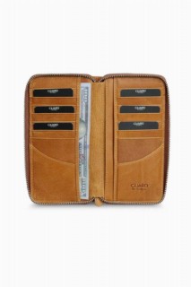 Guard Antique Yellow Zippered Portfolio Wallet 100345382