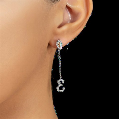 jewelry - November Birth Stone Silver Earring 100350153 - Turkey